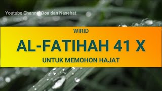 Al-Fatihah Merdu 41x