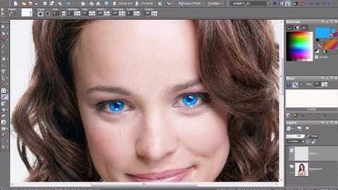 Change Eye Colour On Paint Shop Pro