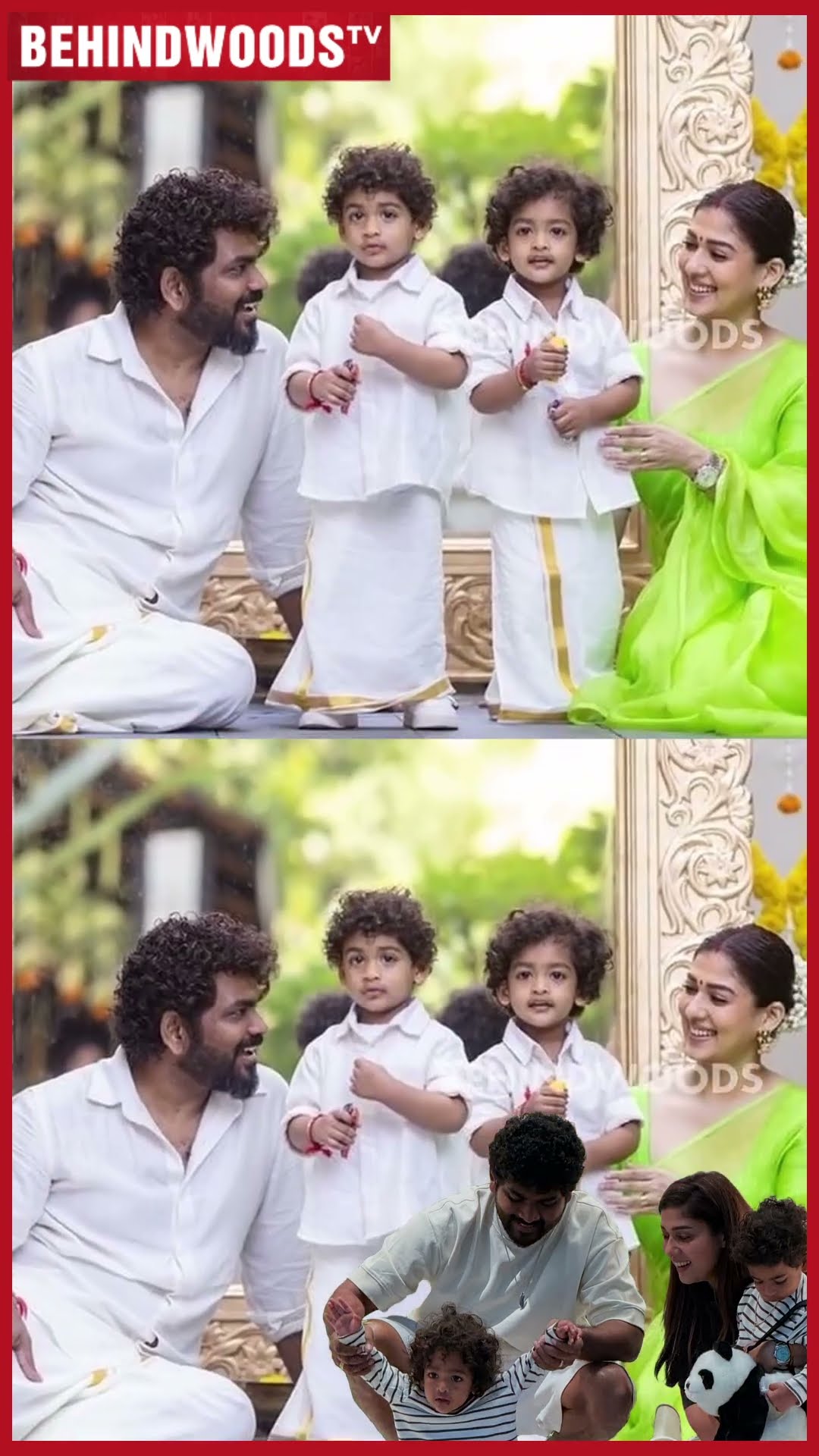 Wow?' Nayan ,பசங்க குட்டி முருகனா மாறிட்டாங்க..'? Cute Viral Video