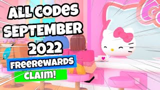 ALL NEW SECRET CODES in MY HELLO KITTY CAFE CODES 2022 Roblox My Hello Kitty Cafe Codes