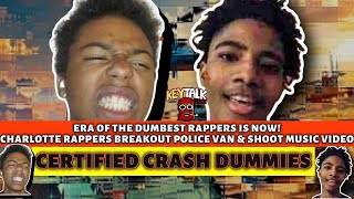 CRASH DUMMY ERA of RAP! CHARLOTTE Rappers BREAKOUT of POLICE VAN, STEALS CAR & SHOOTS a MUSIC VIDEO