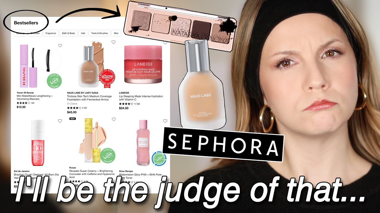 ЭТО бестселлеры на Sephora... и у меня есть мысли!