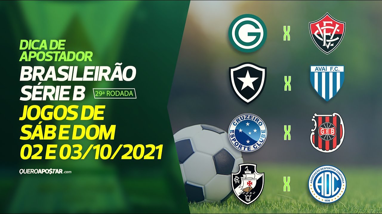 Palpites de futebol para hoje 02/09/2021 - Brasileirão Série B 27ª rodada