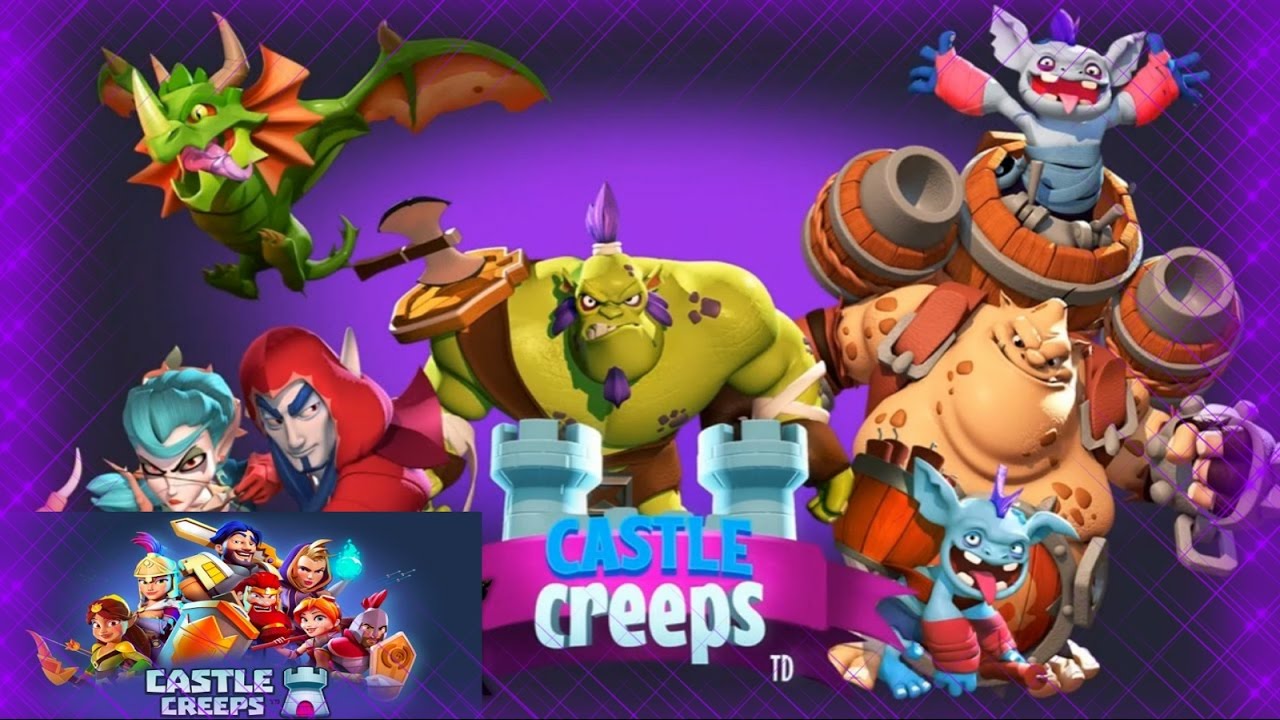 Castle Creeps TD ( Android / iOS / Mobile ) Gameplay Walkthrough Trailer ! [HD]