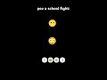 pov a school fight #fypシ #funny #crouded