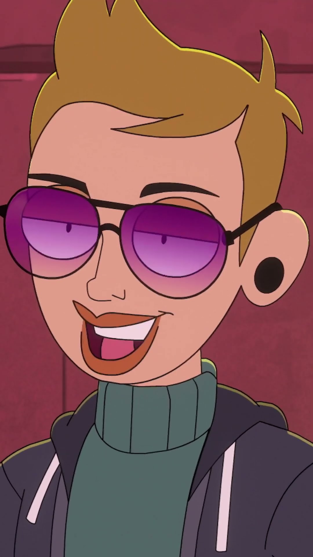 There's nothing cooler than wearing sunglasses indoors and mooning people. #Digman