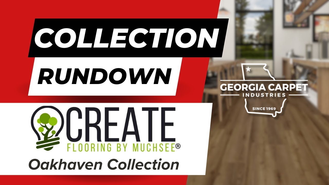 Create Flooring Oakhaven Collection 9" WPC Luxury Vinyl Plank