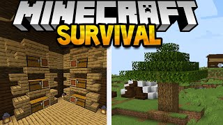 SANDIK ODASI ve ANLAMSIZ AĞAÇ!!! | Minecraft Survival #6