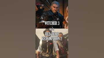 Red Dead Redemption 2 vs Witcher 3 - Ultimate Open World Showdown