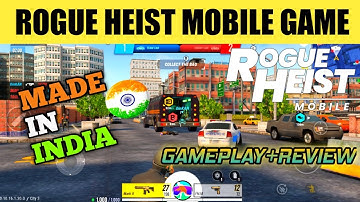Mpl Rogue Heist Mobile Game Launched | Indian First Shooting Game | Rogue Heist Gameplay And Review