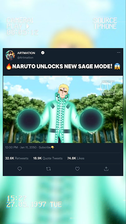 Naruto Unlocks NEW Sage Mode! 😱🔥 | Epic Power Boost Revealed!