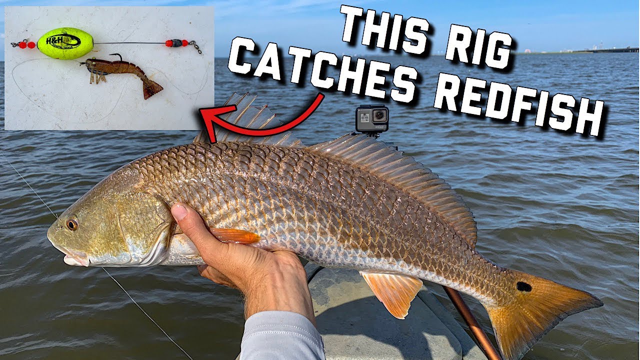 The BEST LURE for Redfish?  Fishing in Mobile Bay 