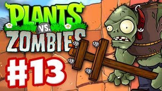 Plants vs. Zombies - Gameplay Walkthrough Part 13 - World 5 (HD)