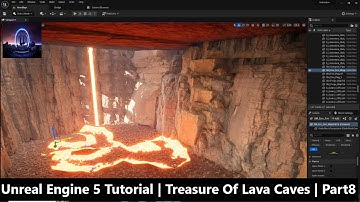 Unreal Engine 5 Tutorial | Treasure Of Lava Caves / Part 8 | Learn Unreal Engine 5