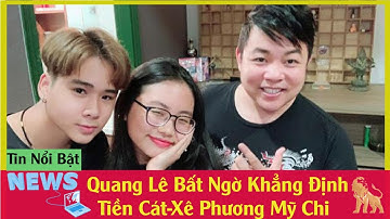 Lùm xùm Phi Nhung, Quang Lê bất ngờ khẳng định tiền cát xê của Phương Mỹ Chi được chia sòng phẳng.