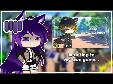 Reacting to my gcmv (again)..| Gacha Club