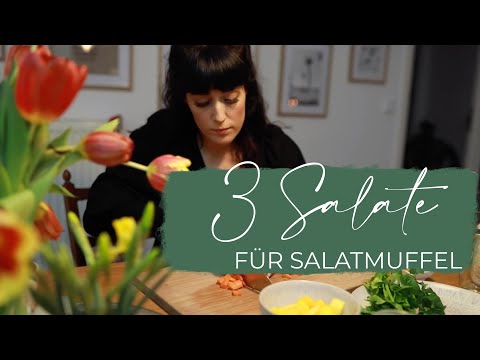 Video: Leckere schnelle Salate aus einfachen Lebensmitteln