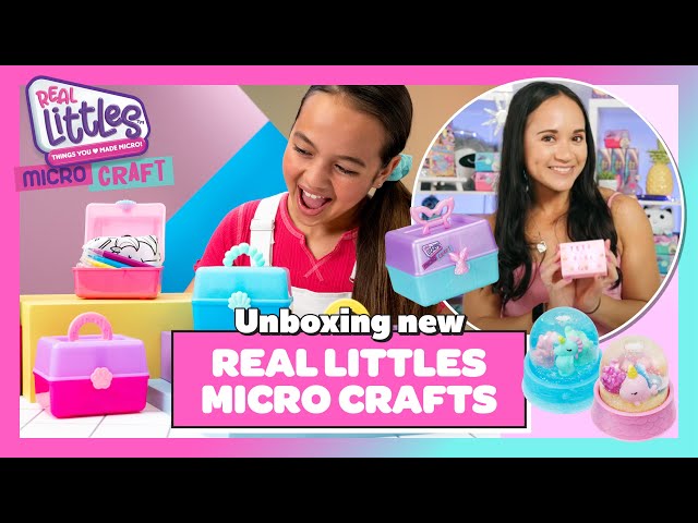 Real Littles Micro Craft Light Box with Rainbow Caboodle 