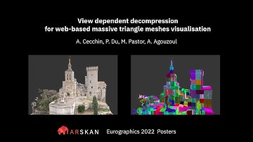 [Eurographics 2022] View Dependent Decompression for Web-based Massive Triangle Meshes Visualization
