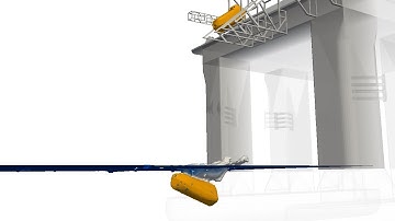 CFD Simulation of Life Boat Drop using HELYX®