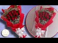 Flower wrapping techniques // 10 roses bouquet // all about flowers