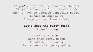 let's keep the party going