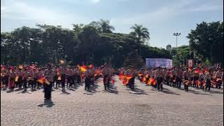 Semaphore Dance Kolosal bersama 3100 Festival Pramuka Kota Serang 2025