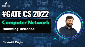 Hamming Distance | Computer Network | GATE CS 2022 | By Ankit Doyla Sir
