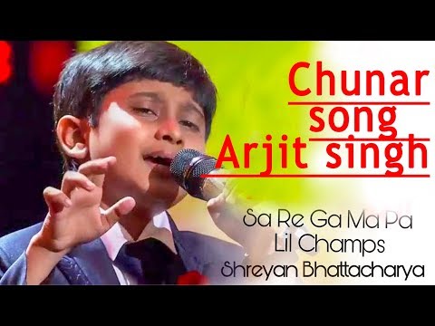 Shreyan Bhattacharya Chunar Song Sa Re Ga Ma Pa 2017