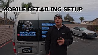 My Mobile Detailing Set Up and Equipment Cost + GIVEAWAY  J&J Auto Details