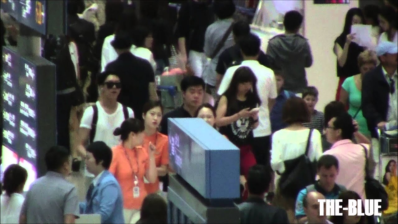 [FANCAM] 140614 CNBLUE Incheon Airport to Shanghai
