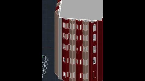 3D model in AutoCAD #autocad #dimensions #measurement #drawing #drafting #house #units