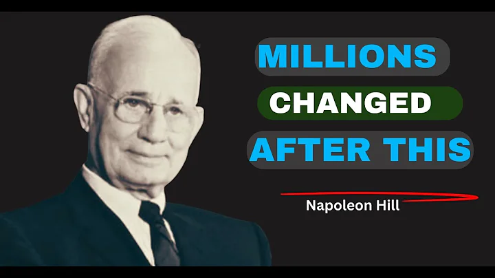 “Napoleon Hill’s Greatest Speech | This Will Change Your Life Forever