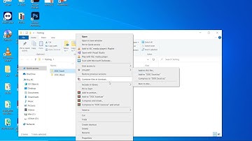 ការបង្កើតថតឯកសារ​ Flolder | How to create folder on desktop