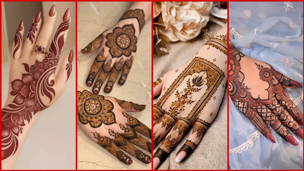 Mehndi designs for Eid2026_ Mehndi designs ideas ♥️_لونگ سے مھندی کا رنگ گہرا کریں 😍