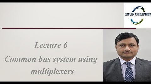 Common Bus system| How basic computer works | L6