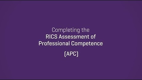 Completing the RICS APC through preliminary review