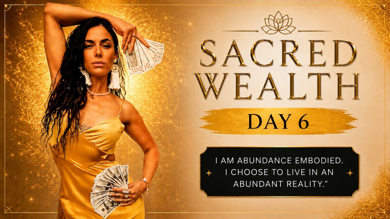 You Are Abundance Embodied. | Sacred Wealth Day 6
