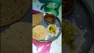 ||Thali Making|| cooking shorts shortvideo vegthali