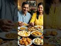Butter 🫓Naan, Chicken 🍗 Pokora, Chicken 🍗 Ball, Fish🐟 Kaliya, Salad, Sweets😋😍#shortsfeed#food#viral