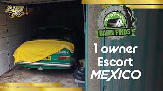 Barn Find 1 owner mk1 Escort Mexico - Will it run?