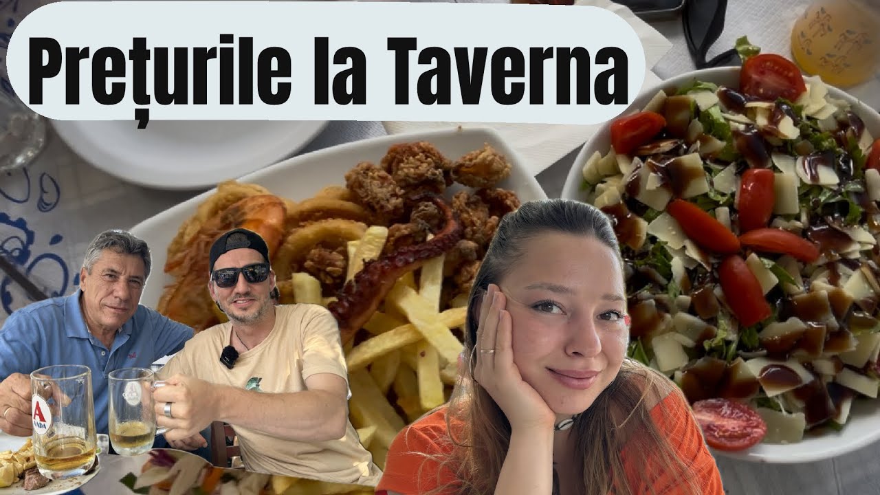 Prețurile la Fructe de Mare în Paralia Katerini 🍤 | Taverna unde am lucrat 15 ani! Taverna Koyklis