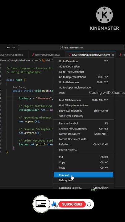 Reverse a String|Using StringBuilder.reverse() method ...