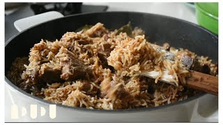 Incredible Somalian Pilau Rice with Kachumbari Recipe / Ndudu by Fafa