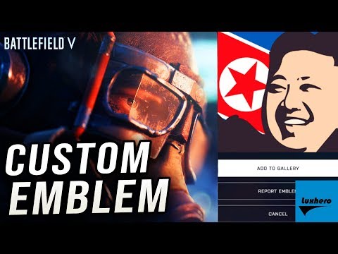 Battlefield V - How to Make A Custom Emblem