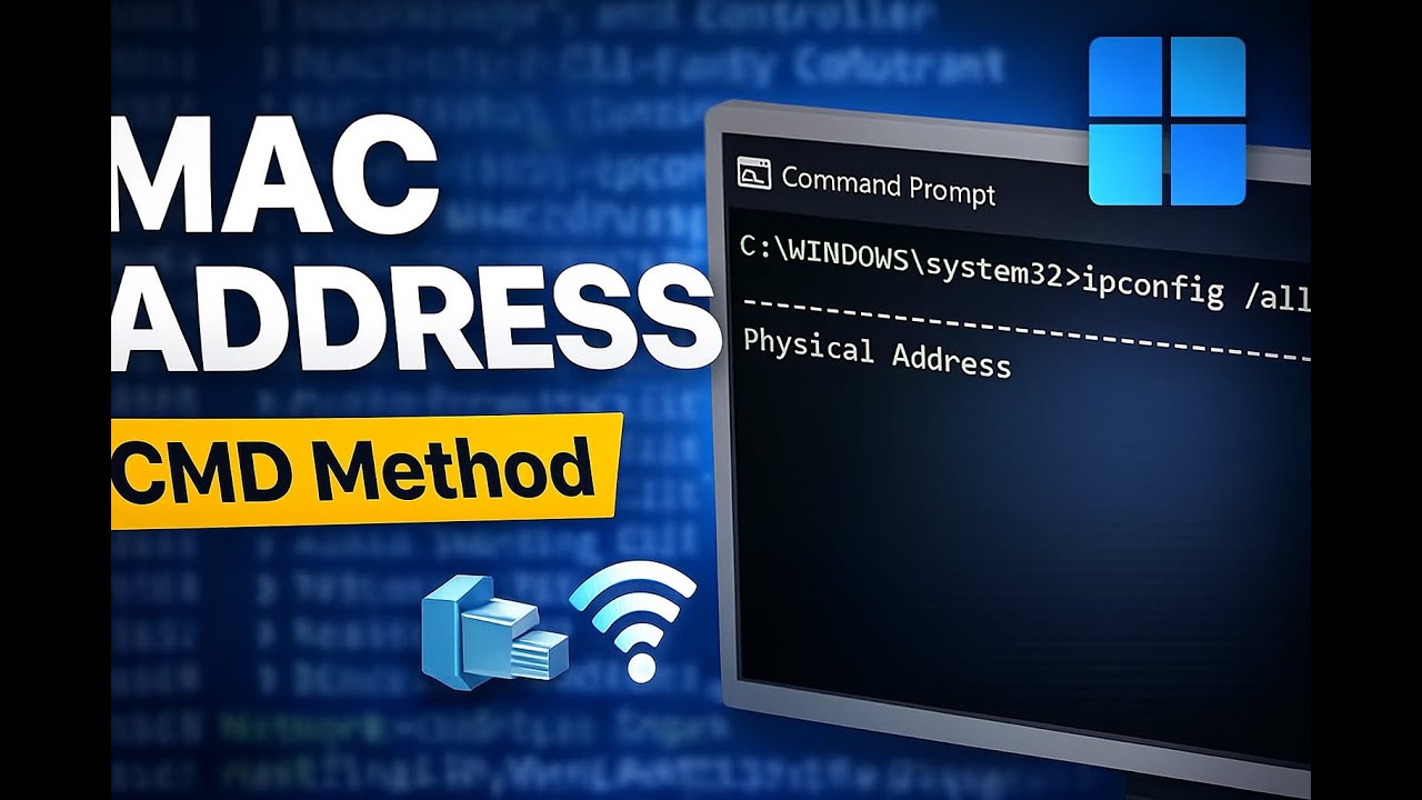 How to Find Your MAC Address on Windows 11 (Fast & Easy) - YouTube