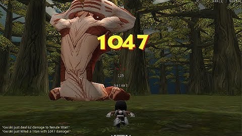 Annie 1 Hit Kill - Attack on Titan Tribute Game
