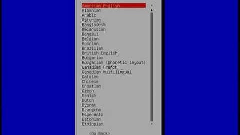 Installation Debian Wheezy Server