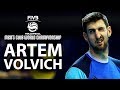 Top 15  amazing volleyball moments by artem volvich  club world championship 2017