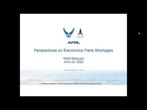 Microelectronics 101 with Dr. Yadunath Zambre, Chief Microelectronics Technology Officer, AFRL